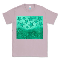 Lilac green glitter star Classic Tee - JahusDesignShop
