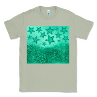 Matcha green glitter star Classic Tee - JahusDesignShop