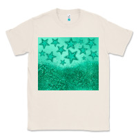 Natural green glitter star Classic Tee - JahusDesignShop