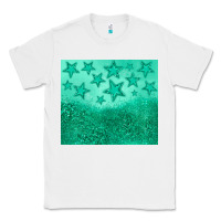 White green glitter star Classic Tee - JahusDesignShop