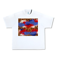 White 4th of July USA flag leopard 20oz tumbler Urban Heavy Tee - Neo Western