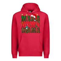 Cardinal Christmas Mama Premium Hoodie - BundleAndBundleShop