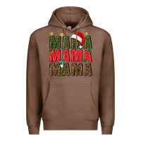 Chestnut Christmas Mama Premium Hoodie - BundleAndBundleShop