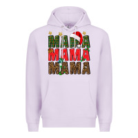 Lilac Christmas Mama Premium Hoodie - BundleAndBundleShop
