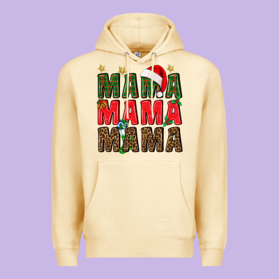 Christmas Mama Premium Hoodie Designed By Bundleandbundleshop