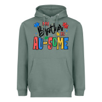 Sage my brother is ausome autism Heavyweight Hoodie - MaliasSmallBusiness