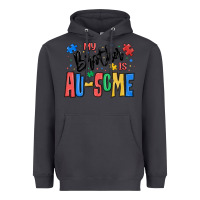 Smoke my brother is ausome autism Heavyweight Hoodie - MaliasSmallBusiness