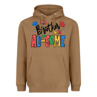 Toasted Coconut my brother is ausome autism Heavyweight Hoodie - MaliasSmallBusiness