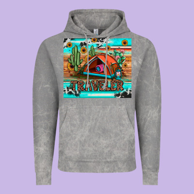 Traveler Tumbler Vintage Hoodie Designed By Jahusdesignshop
