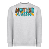 Heather Grey mother hustler Heavyweight Sweatshirt - texasbilliewilder