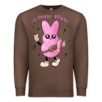 Chestnut so peepin boujee stanley  belt bag inspired Premium Sweatshirt - MaliasSmallBusiness