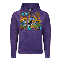Cloud Purple country roads take me home Vintage Hoodie - Zillion Design Studio