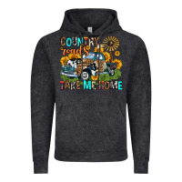 Vintage Black country roads take me home Vintage Hoodie - Zillion Design Studio
