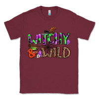 Burgundy witchy and wild Classic Tee - AdoDesignShop