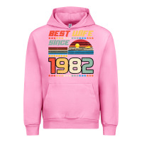 Fuchsia Pink Best Wife Since 1982 Urban Hoodie - Bettercallsaul