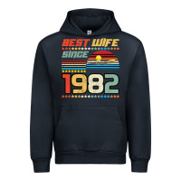 Navy Best Wife Since 1982 Urban Hoodie - Bettercallsaul