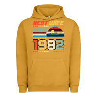 Pigment Peanut Butter Best Wife Since 1982 Urban Hoodie - Bettercallsaul