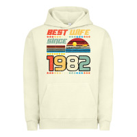 Pigment Pistachio Best Wife Since 1982 Urban Hoodie - Bettercallsaul