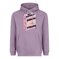 Lavender let's normalize healing trauma Heavyweight Hoodie - MaliasSmallBusiness