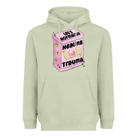 Matcha let's normalize healing trauma Heavyweight Hoodie - MaliasSmallBusiness