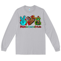 Moon Dust peace love tequila Long Sleeve Tee - AdoDesignShop