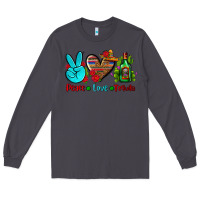 Smoke peace love tequila Long Sleeve Tee - AdoDesignShop