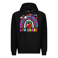 Black 6 th grade Premium Hoodie - BundleAndBundleShop