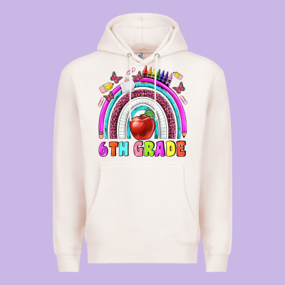 6 Th Grade Premium Hoodie Designed By Bundleandbundleshop