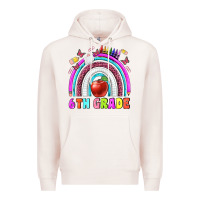 Pale Pink 6 th grade Premium Hoodie - BundleAndBundleShop