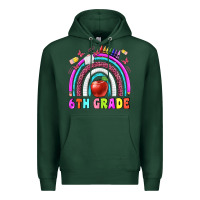 Sports Green 6 th grade Premium Hoodie - BundleAndBundleShop