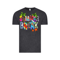 Vintage Black summer break Vintage Tee - Zillion Design Studio