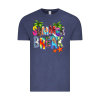 Vintage Denim summer break Vintage Tee - Zillion Design Studio