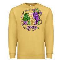 Antique Gold mardi gras game Premium Sweatshirt - MaliasSmallBusiness