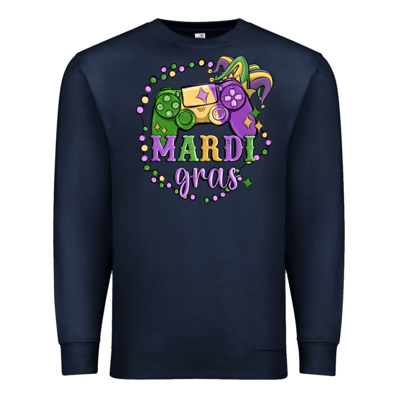 Mardi Gras Game Premium Sweatshirt by MaliasSmallBusiness | Teevron