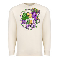 Sandshell mardi gras game Premium Sweatshirt - MaliasSmallBusiness