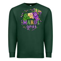 Sports Green mardi gras game Premium Sweatshirt - MaliasSmallBusiness