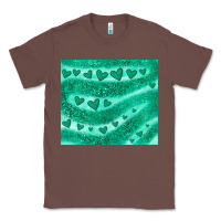 Chestnut green glitter heart Classic Tee - JahusDesignShop