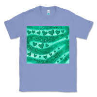 Colony Blue green glitter heart Classic Tee - JahusDesignShop
