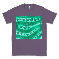 Lavender green glitter heart Classic Tee - JahusDesignShop