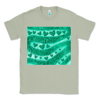 Matcha green glitter heart Classic Tee - JahusDesignShop