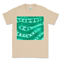 Mushroom green glitter heart Classic Tee - JahusDesignShop