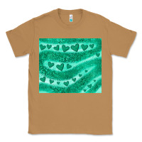 Toasted Coconut green glitter heart Classic Tee - JahusDesignShop