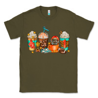 Army Green American football coffee cups Classic Tee - AdoDesignShop