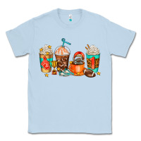 Dusty Blue American football coffee cups Classic Tee - AdoDesignShop