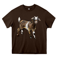 Chocolate Brown Baby Tennessee Fainting Goat Heavy Core Tee - LillyAllenDesigns