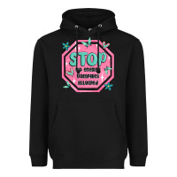 Black stop no energy vampires allowed Heavyweight Hoodie - MaliasSmallBusiness