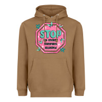 Toasted Coconut stop no energy vampires allowed Heavyweight Hoodie - MaliasSmallBusiness