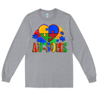 Heather Grey autism au some tribe Long Sleeve Tee - AdoDesignShop