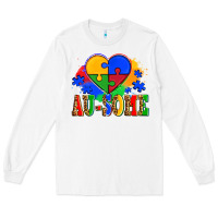 White autism au some tribe Long Sleeve Tee - AdoDesignShop