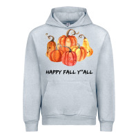 Heather Grey Happy Fall Y all Urban Hoodie - Bettercallsaul